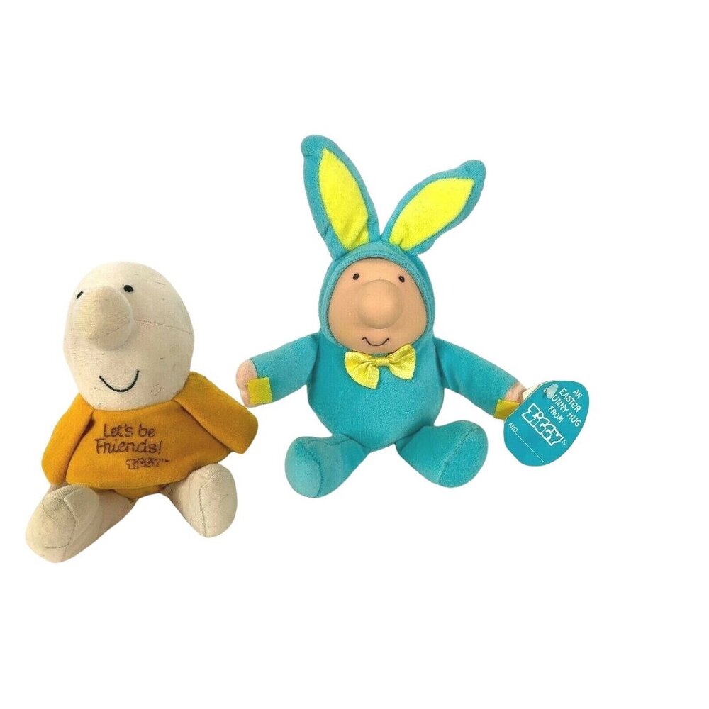 Vintage Applause Ziggy Plush Easter Bunny Lets Be Friends 19811988 Stuffed Doll